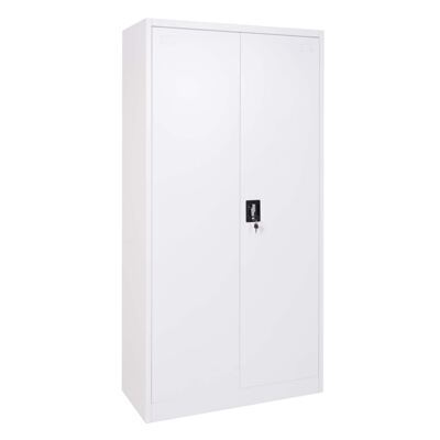 Aktenschrank JAM-H17 2 Türen abschliessbar Metall 185x90x40cm