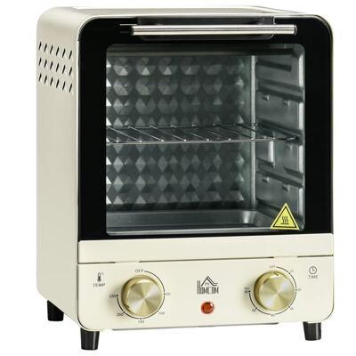 Minibackofen Umluftofen 15L 60-230°C Cremeweiss