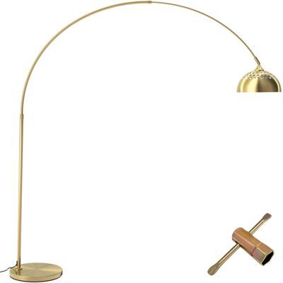 Bogenleuchte Arcus gold