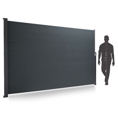 Seitenmarkise 200x300cm flexibler Sichtschutz Windschutz