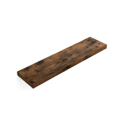 Wandregal Holzregal Deko Fotos 60cm Holz Rustikal