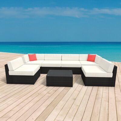 Rattanlounge Sitzgruppe "Sydney"