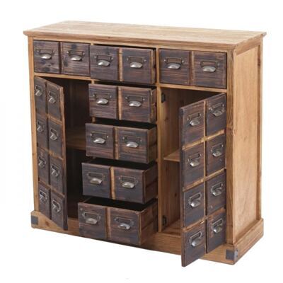 Apothekerkommode Apothekerschrank Tanne Holz massiv
