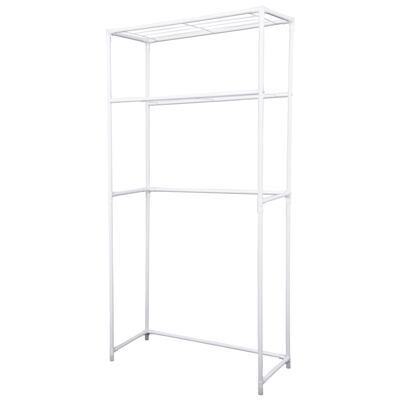 Badezimmerregal 68 x 28 x 134 cm weiss