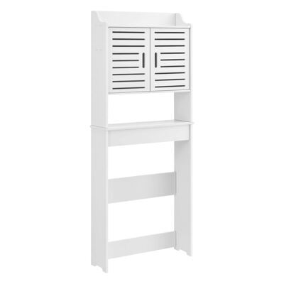 Badezimmerschrank Storfors 155x62x20 cm WPC Weiss