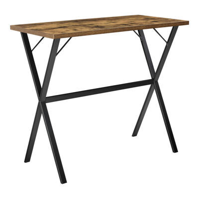 Bartisch Arboga 120x60x105cm Dunkler Holzton