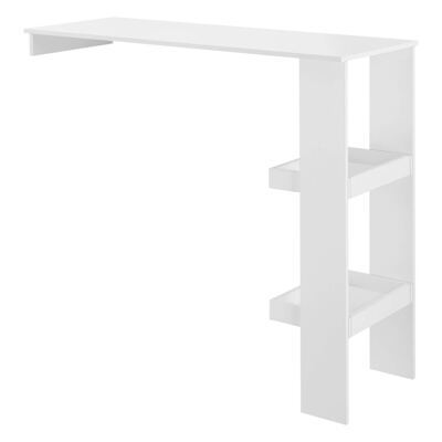 Bartisch Sölvesborg 120x45x106cm für Wandmontage Weiss