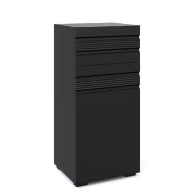 Badezimmerschrank 36 x 31 x 79 cm schwarz