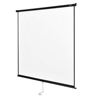Beamer Leinwand 200x200 cm 113 "