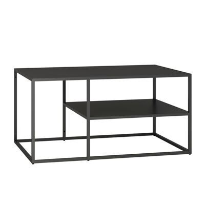 Beistelltisch Metall NITE 90 x 60 x 45 cm schwarz