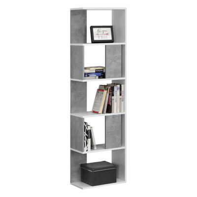Bücherregal Aneby 159x45x24cm mit 5 Ablageflächen
