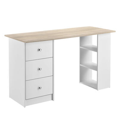 Schreibtisch Lemberg 120x50x72 cm Eiche-Optik