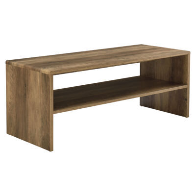 Couchtisch Trier 100x40x40 cm mit Ablage Holzfarben