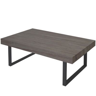 Couchtisch Kos Wohnzimmertisch 40x110x60cm Dunkle Eiche