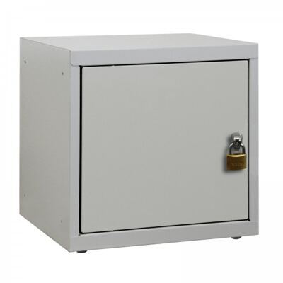 ADB Wertfach, grau, LxBxH 400x400x400 mm