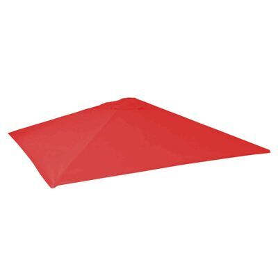 Ersatz-Bezug Sonnenschirm JAM-D20 Ersatzbezug 5x5m rot