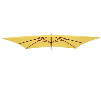 Ersatz-Bezug für Sonnenschirm Florida 3x4m Ersatzbezug gelb