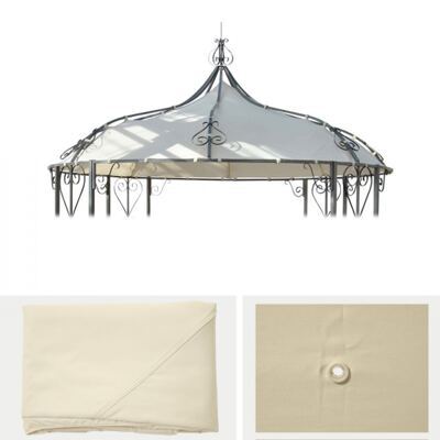 Ersatzdach Ersatzbezug Pergola Almeria ~ creme