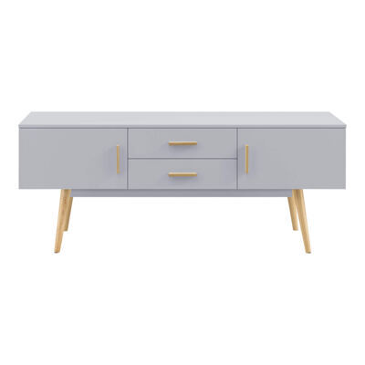 Fernsehtisch Alavus 140x40x56 cm mit 2 Schranktüren