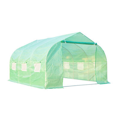 Foliengewächshaus Gewächshaus Folientunnel 350x300x200cm