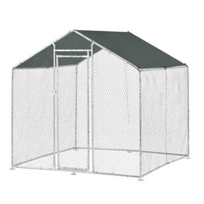 Freilaufgehege Wels 2x2x2m mit Sonnenschutz