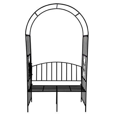 Gartenbank Rosenbogen 115 x 51 x 206 cm