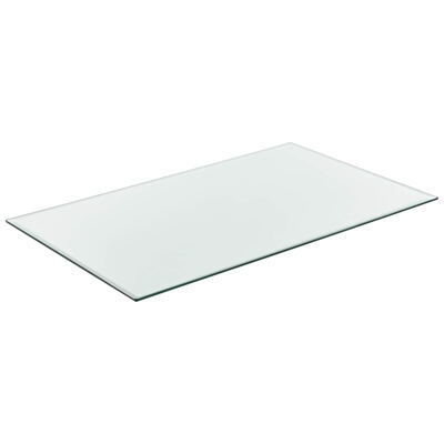 Glasplatte Glasgow 100x62 cm Eckig