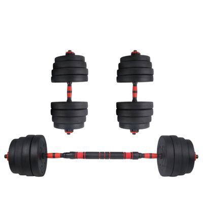 Hantelset Kurz- und Langhantel 50 kg