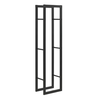 Kaminholzregal Brennholzregal Kasan 40x150x25 cm Stahl