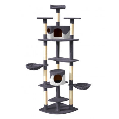 Katzenbaum 210 cm hoch grau
