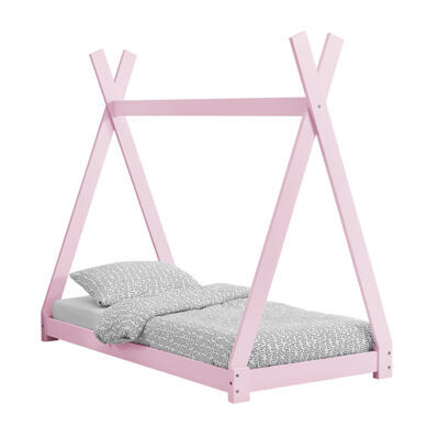 Kinderbett Onjeda 70x140 cm Rosa
