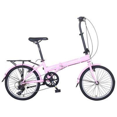 Klappvelo 20" Pink Dolphin