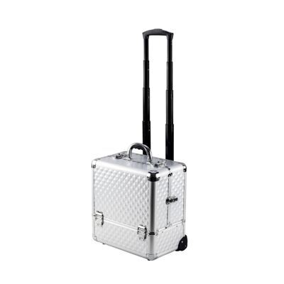 Kosmetikkoffer Trolley BEAUTY silber