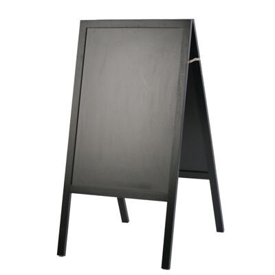 Kundenstopper Kreidetafel 118 x 61 cm schwarz