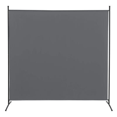 Paravent Raumteiler Tarazona 176x175cm Dunkelgrau