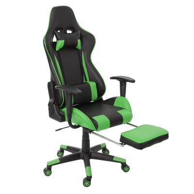Relax-Bürostuhl  150kg belastbar Gamingstuhl mit Fussstütze