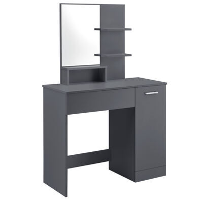 Frisierkommode Schminktisch Krugersdorp 138x90x38cm mit Spiegel Schublade
