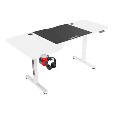 Höhenverstellbarer Tisch Virolahti 160x75cm weiss