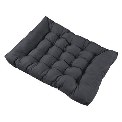 Sitzkissen für Palettenmöbel Comfy 80x120x12 cm Dunkelgrau