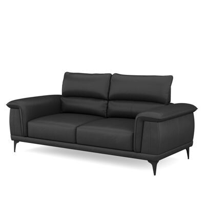 Sofa GAVIN 3-Sitzer schwarz