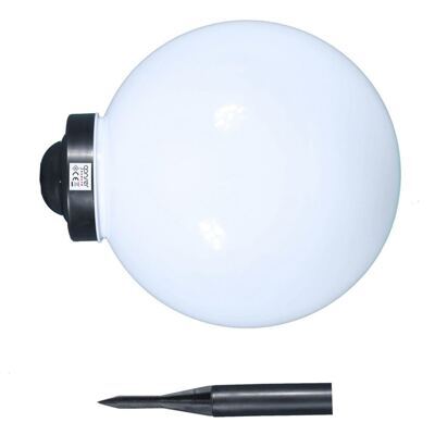 Solarlampe rund 25 cm 4er-Set