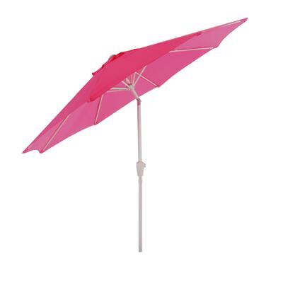 Sonnenschirm N19 Gartenschirm Ø3m neigbar Alu pink