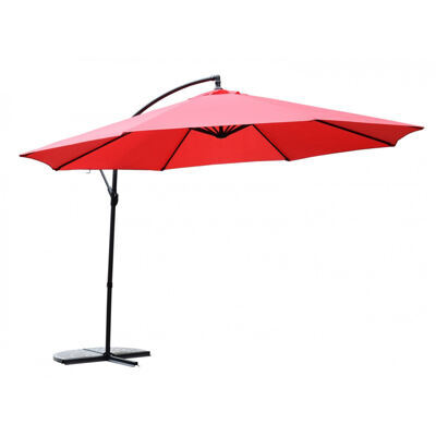 Sonnenschirm Ampelschirm 270cm rot