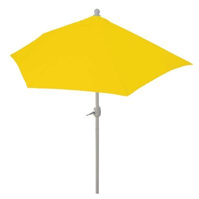 Sonnenschirm halbrund Parla Alu 300cm gelb ohne Ständer
