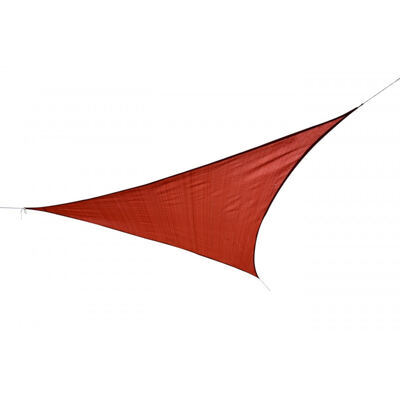 Sonnensegel Dreieck 5x5x5m rot