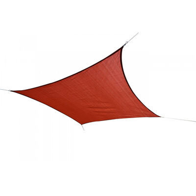 Sonnensegel Quadrat 3x3m rot