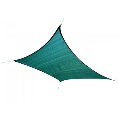 Sonnensegel Quadrat 5x5m grün