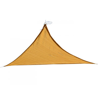 Sonnensegel Dreieck 4.2 x 4.2 x 6 m beige