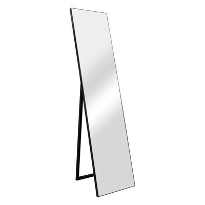Standspiegel Barletta 150x35cm neigbar Schwarz