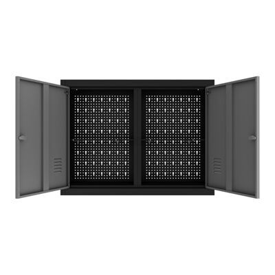 Werkzeugschrank mit Lochwand 80 x 60 cm